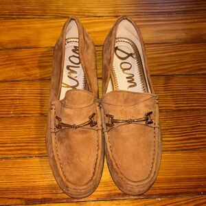 ✨SOLD✨Sam Edelman Tan Suede Loafers